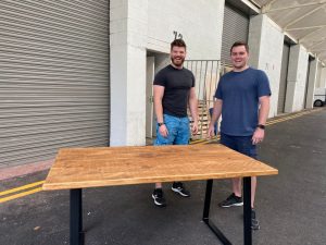 Sam and Rhys, co-founders of Grain and Frame